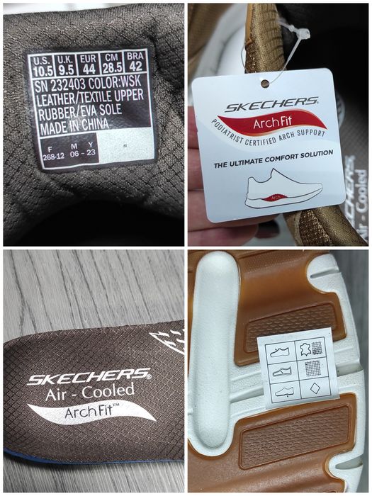 44 Skechers Arch Fit оригінальні чоловічі кросовки