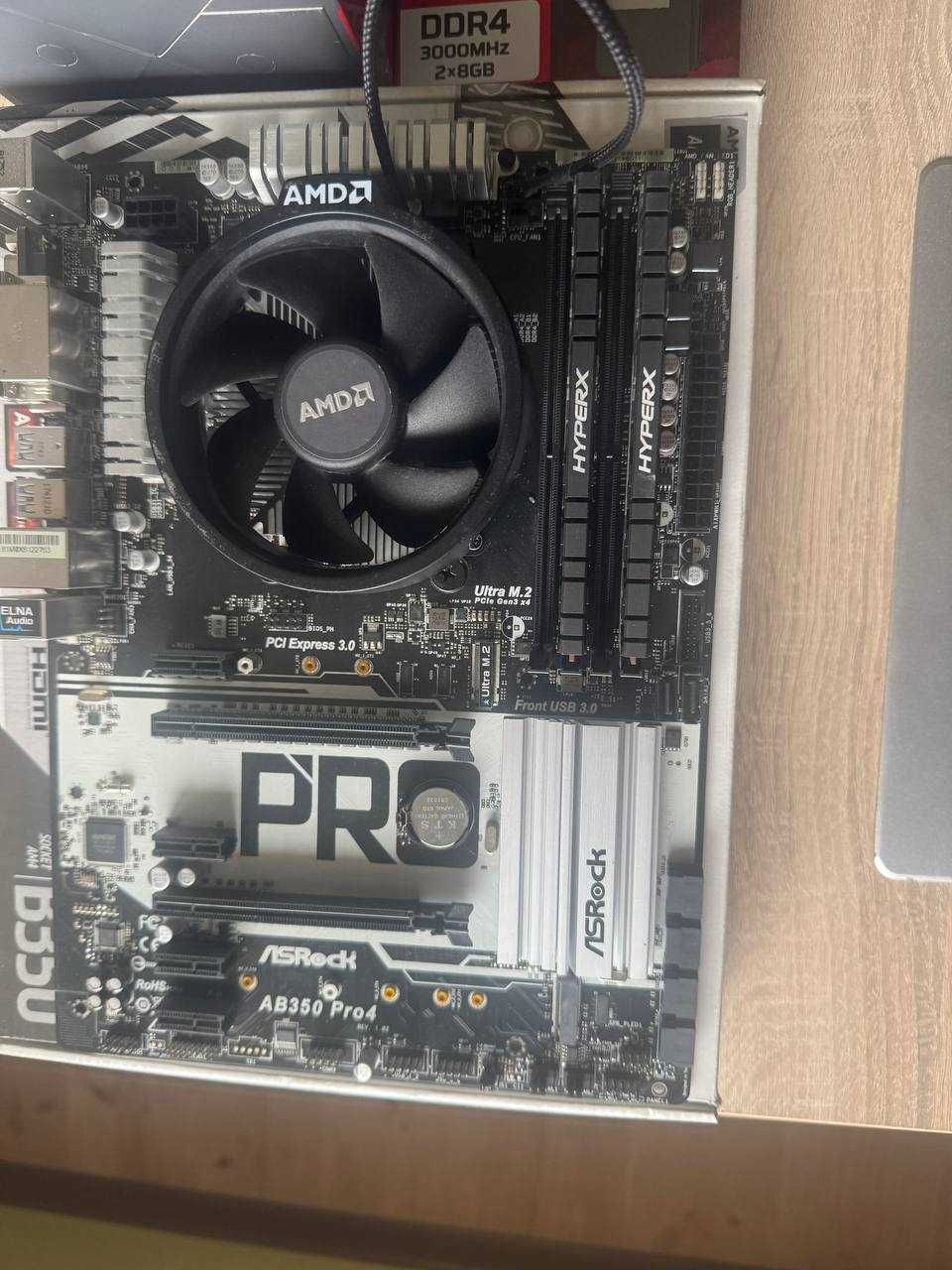 Ryzen 5 2600 | Asrock Ab350 Pro4 | Hyperx 16GB Ram DDR4