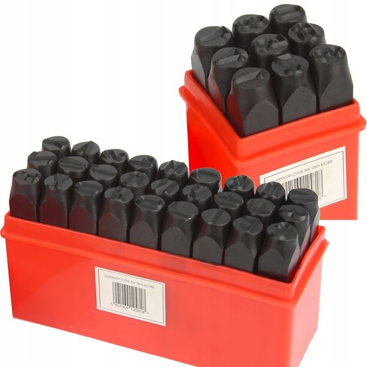 Znaczniki Numeratory Numerator Litery Cyfry 10mm