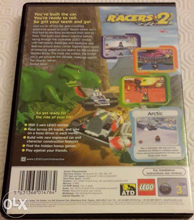 Lego Racers 2 para computador (como novo)