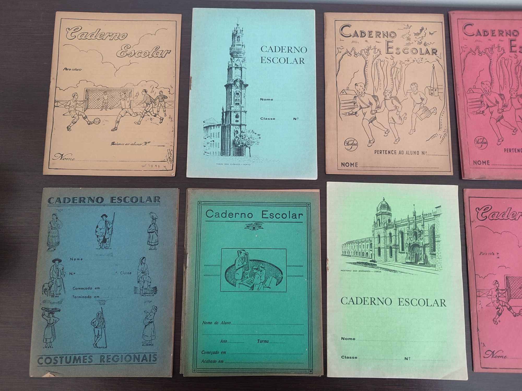 Cadernos escolares