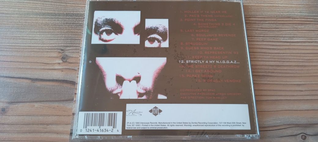 Płyta cd 2 Pac nowa folia rap