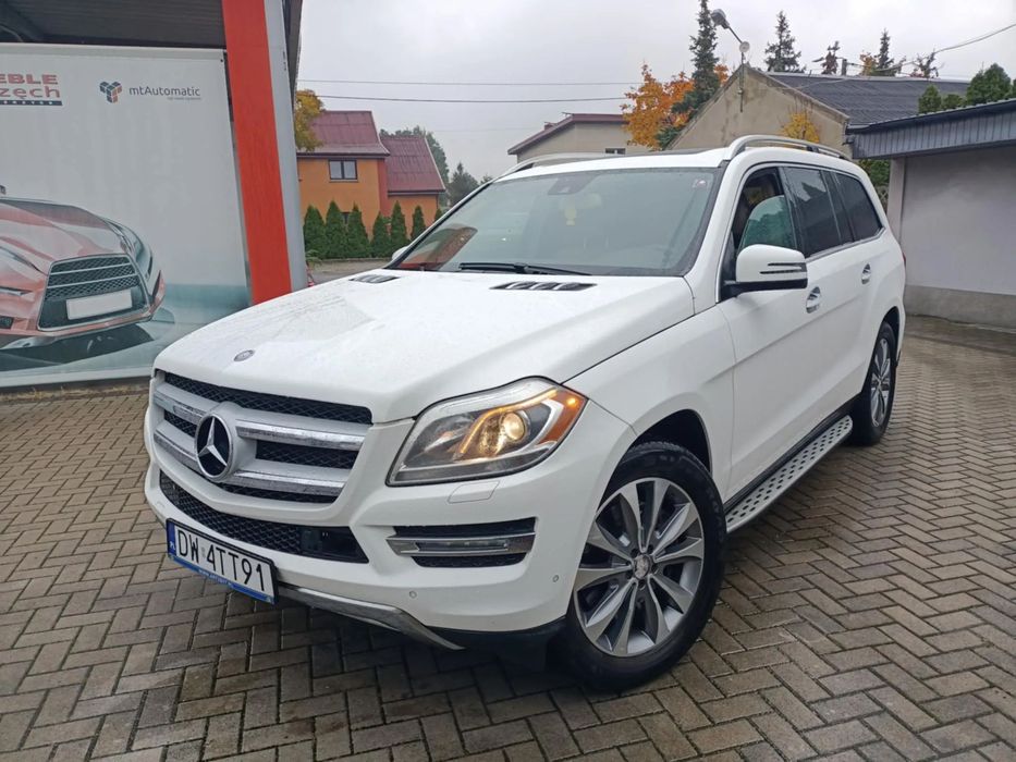 Mercedes-Benz GL 4.7 Benzyna / 7-Osobowy / Zarejestrowany w Polsce / 4-MATIC / Okazja