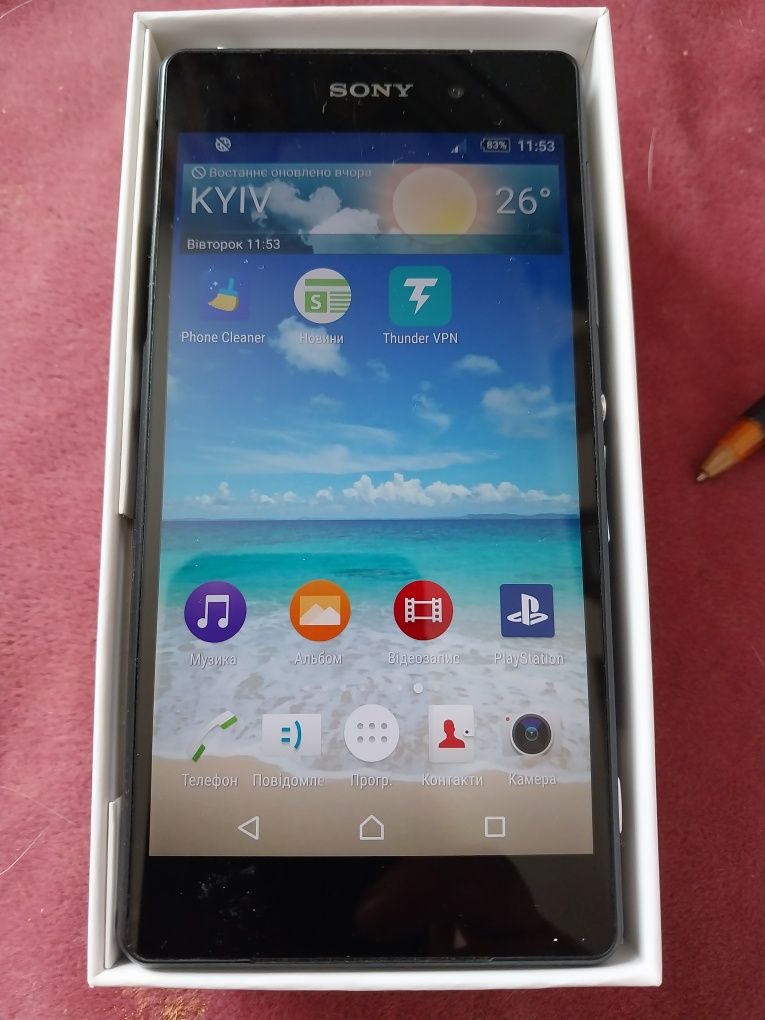 Продам смартфон Sony Experia z2 d6502  робочий2