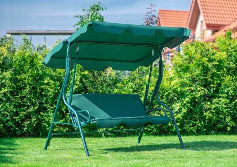 NOWOŚĆ! 3 KOLORY! Huśtawka ogrodowa 3 osobowa + WYSYŁKA GRATIS