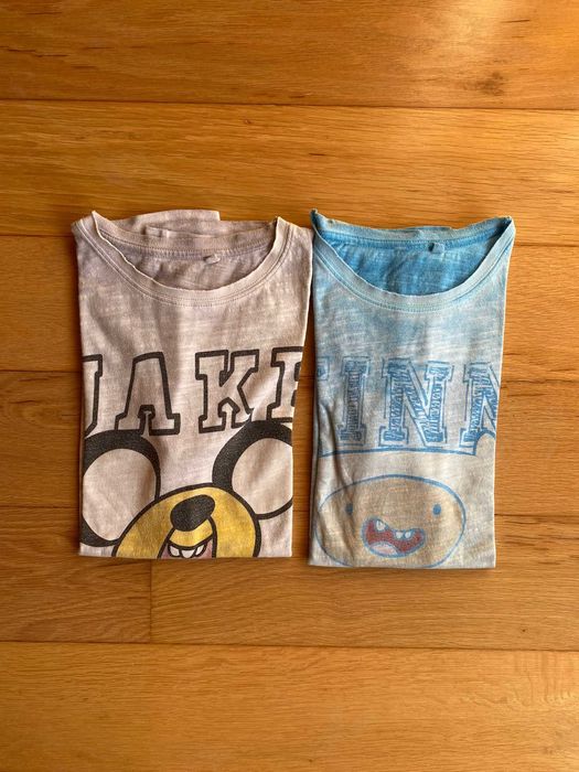 Pack de 2 t-shirts Finn & Jake, tamanho 10 anos