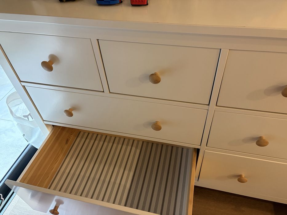 Comoda branca ikea com puxadores zara home