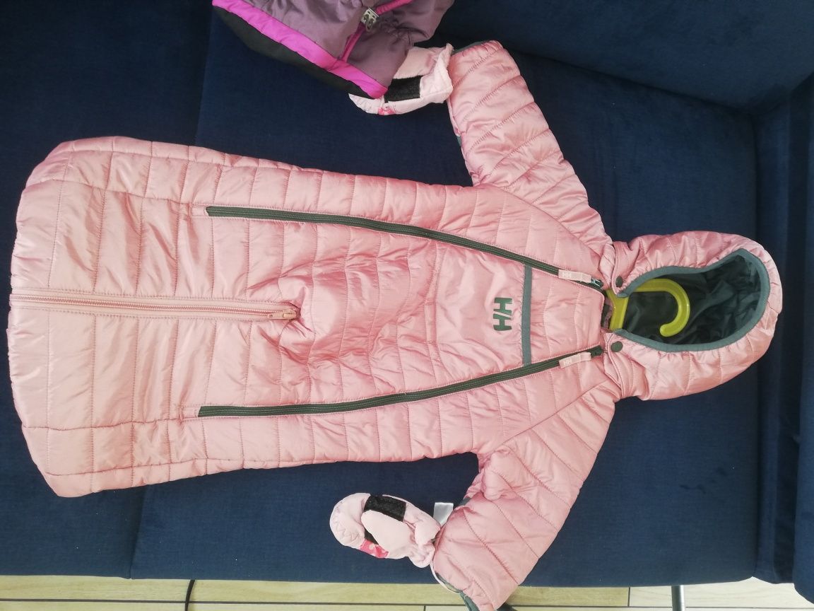 Helly Hansen 6m r. 68 kombinezon zimowy rękawiczki i ocieplacze