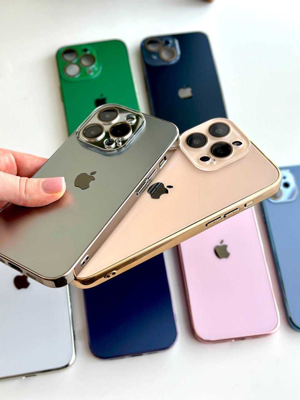 Чохол скляний айфон 16 про макс | iphone pro max matte glass case