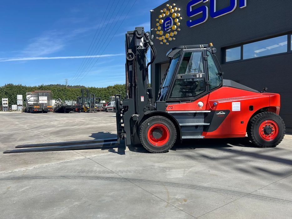 Empilhador Linde 12000 Kgs Diesel