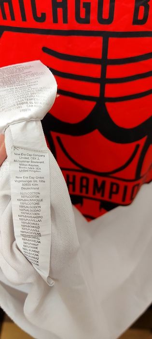 Футболка New Era Chicago Bulls мужская