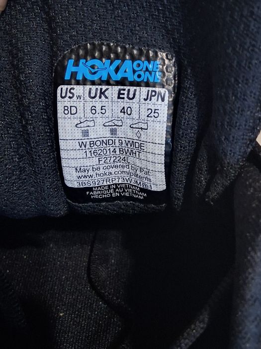Hoka Bondi 9. Розмір 40. Устілка 25см. Оригінал