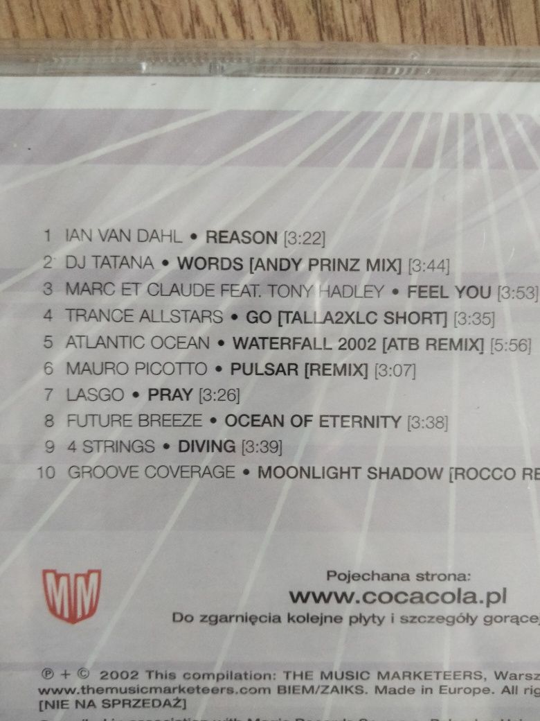 Płyty CD  goraca piątku. 2003