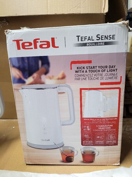 Czajnik tefal Sense 1,5L jak nowy elegancki biały