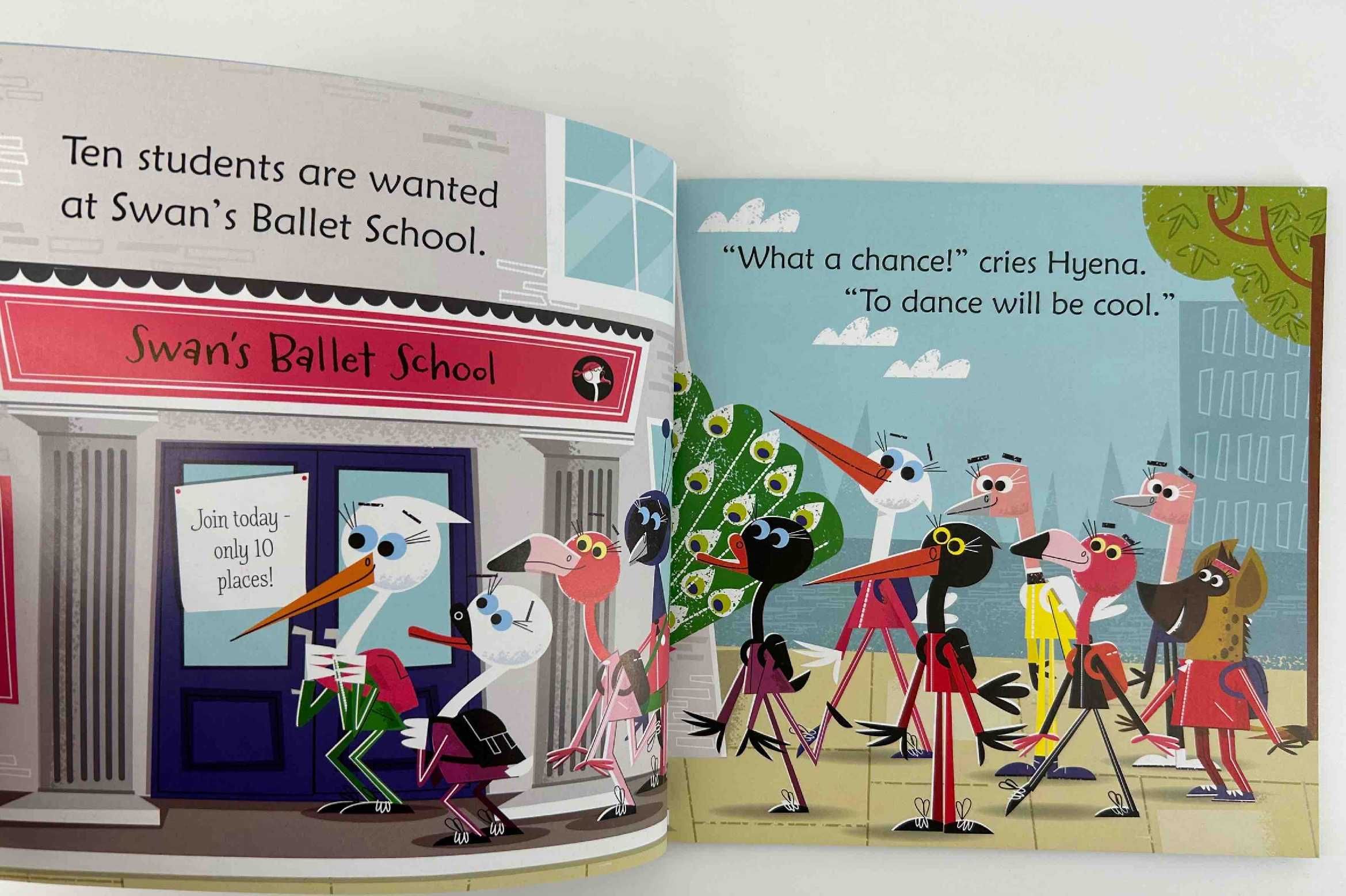 Usborne Phonics Readers Hyena Ballerina