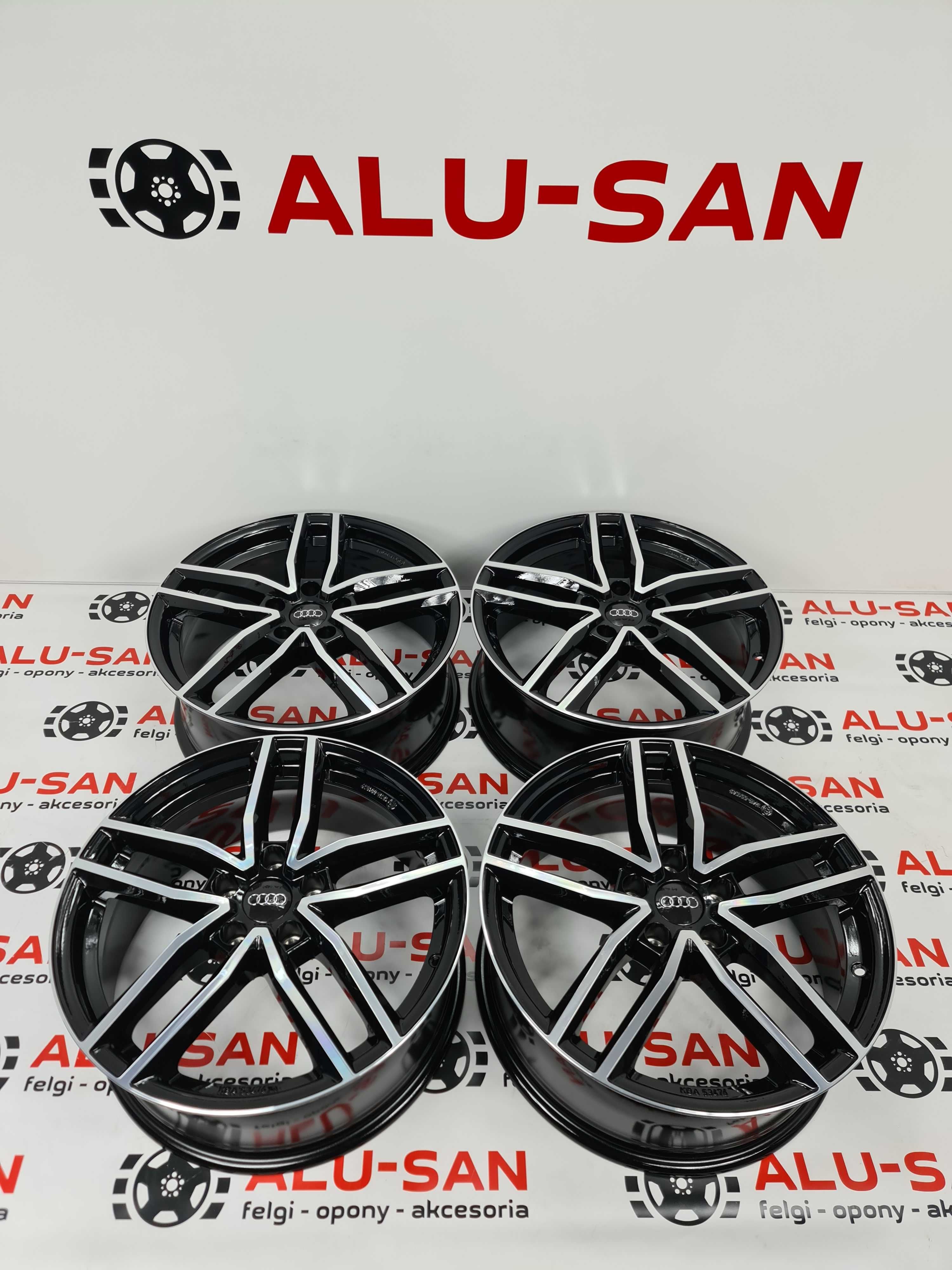 Nowe alufelgi AUDI 18" 5x112 A3 A4 A6 Q2 Q3 TT Dark-Poler