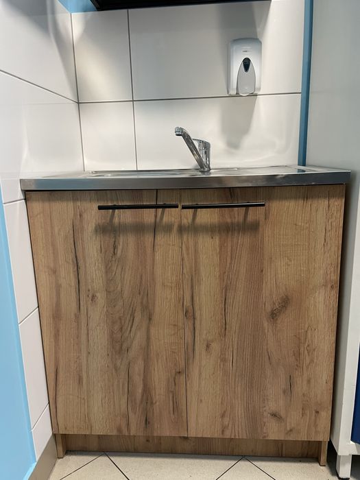 Szafka kuchenna zlewozmywak z bateria 80 cm