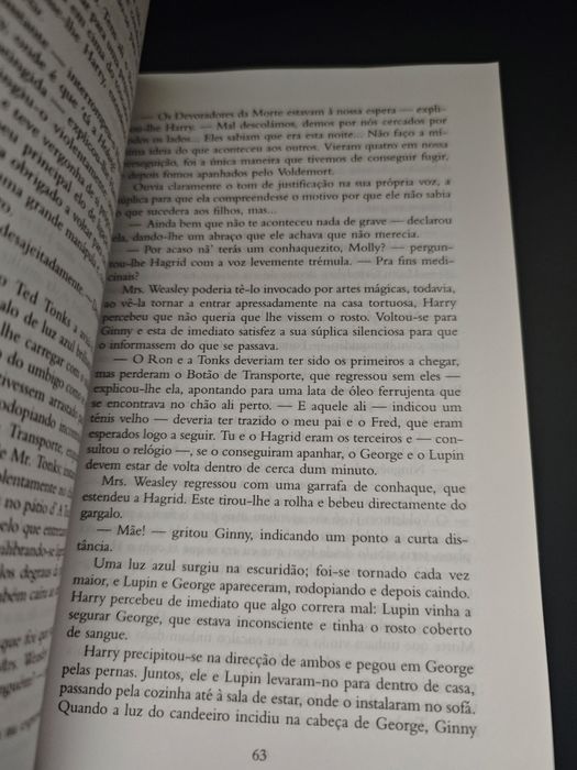 Harry Potter e os talismãs da morte 1ª edição