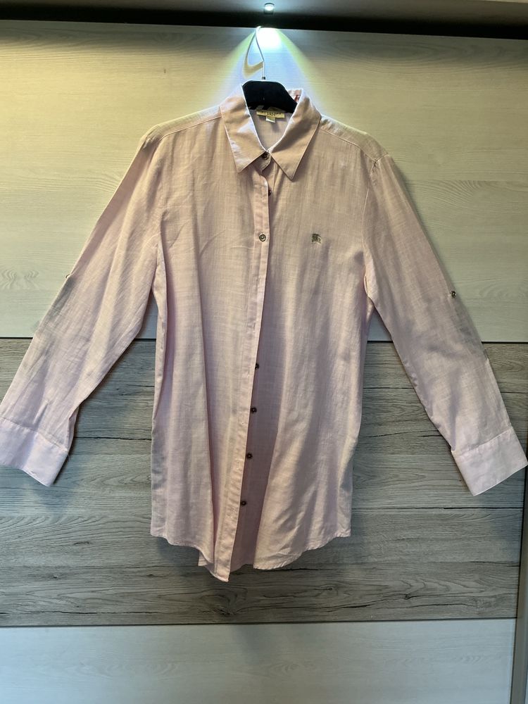 Różowa damska koszula Burberry Brit