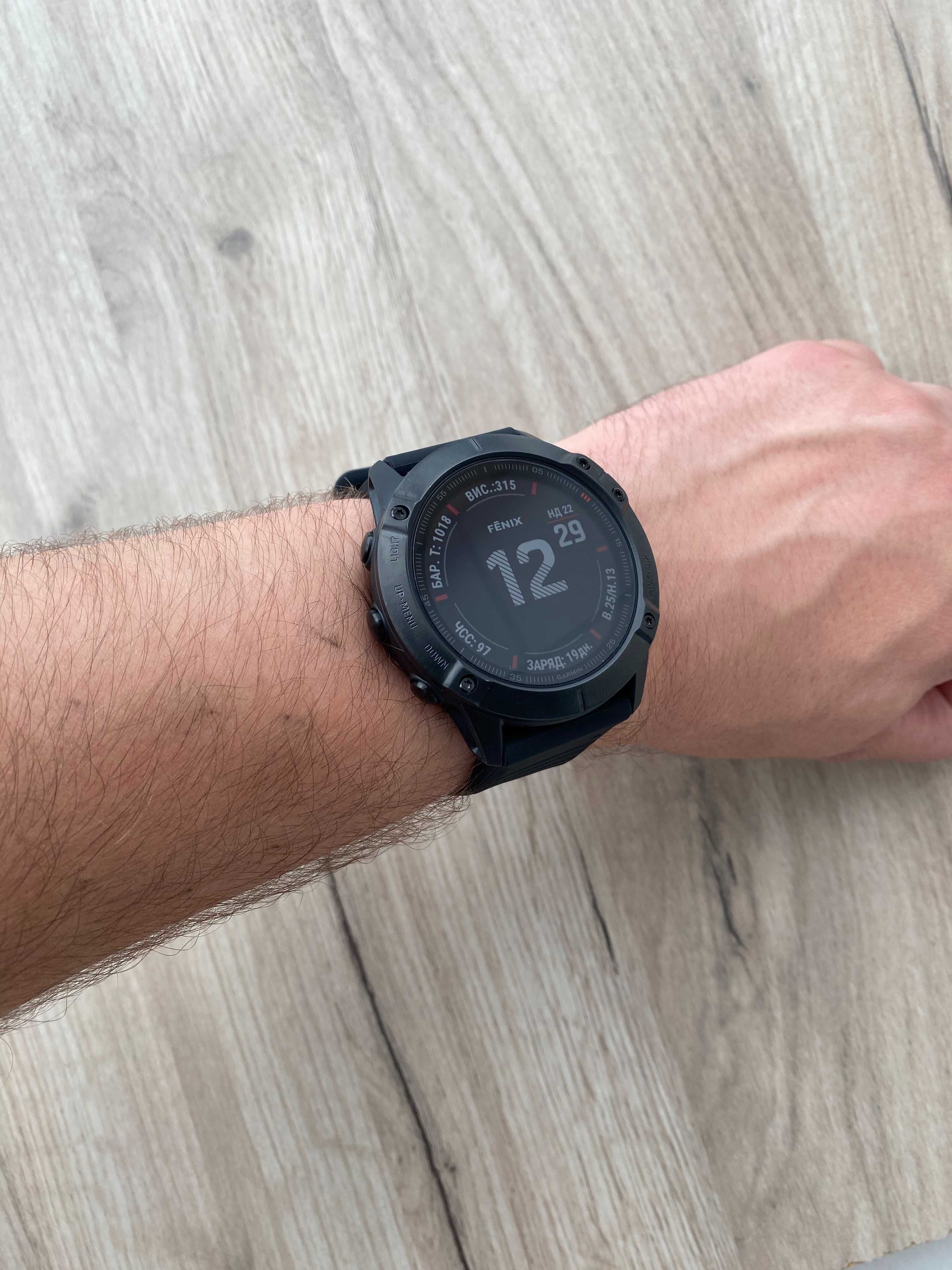 Garmin Fenix 6X Pro | Стан нового годинника | Ідеальний зовнішній стан