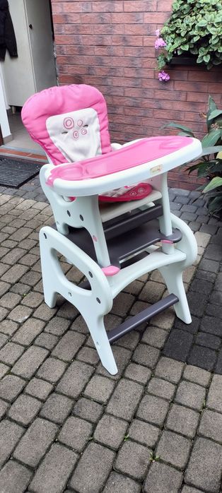 Sprzedam  cały zestaw krzesełko   nakładkę i sch
