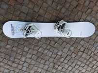 Prancha Snowboard e Fixações