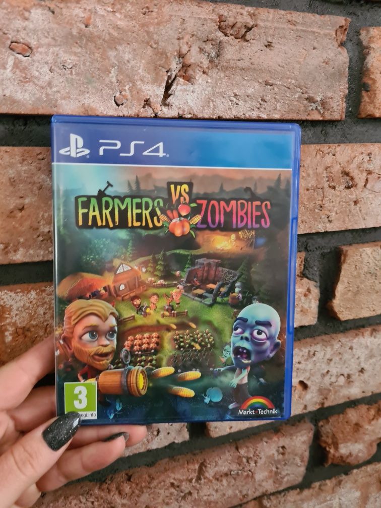 Gra PS 4 Farmers vs zombies Pegi 3