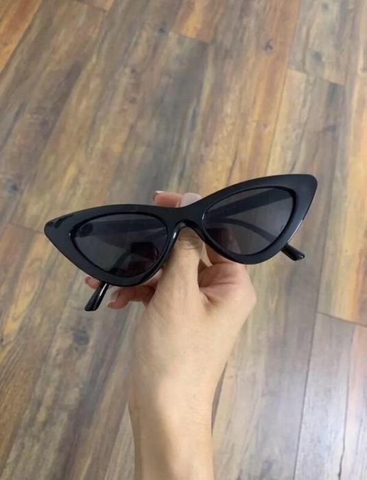 Очки винтаж,тренд ретро,кошки,узкие