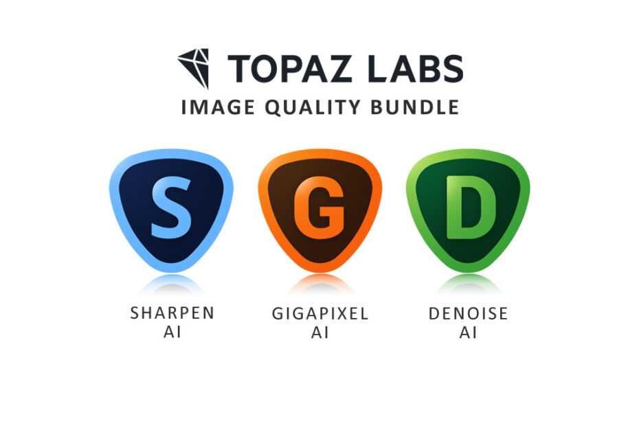 Topaz 2025 Video AI Pro Gigapixel AI Photo AI DeNoise AI Sharpen AI