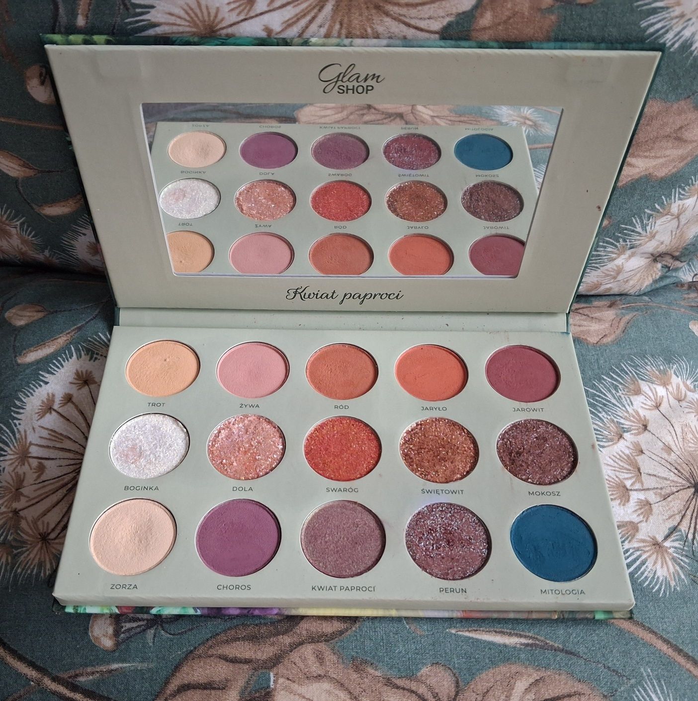 Glamshop paleta cieni Kwiat Paproci