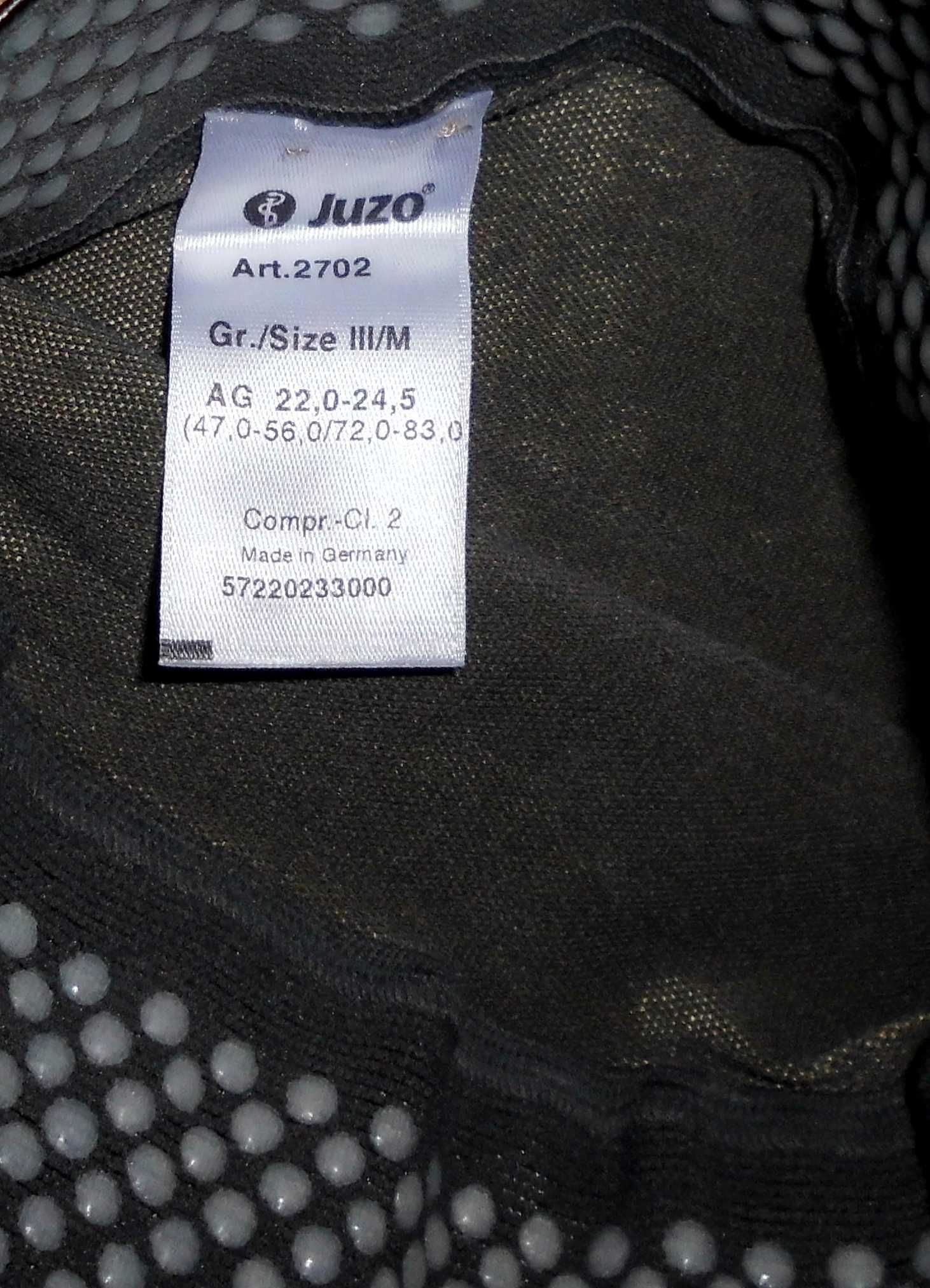 Juzo Pończochy uciskowe rozmiar III/M ccl2