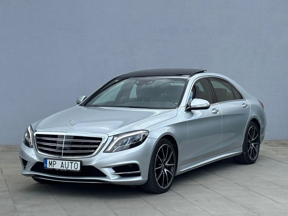 Mercedes-Benz Klasa S 350 BlueTec 4-Matic L Salon PL panorama pneumatyka Burmester