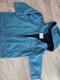 Kurtka jeansowa Zara niebieska 86