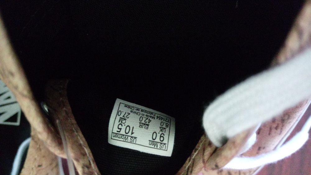 Оригинал Кеды Vans унисекс р. 42( 27 см)