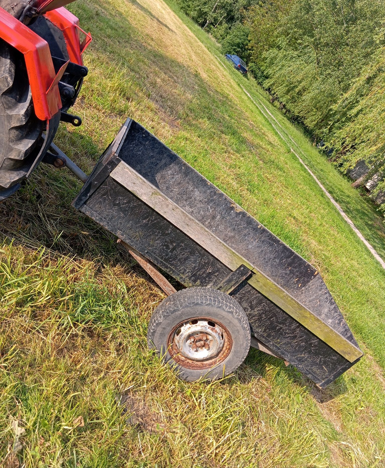 Przyczepka , dwukołówka traktorek SAM, kosiarka , quad itd