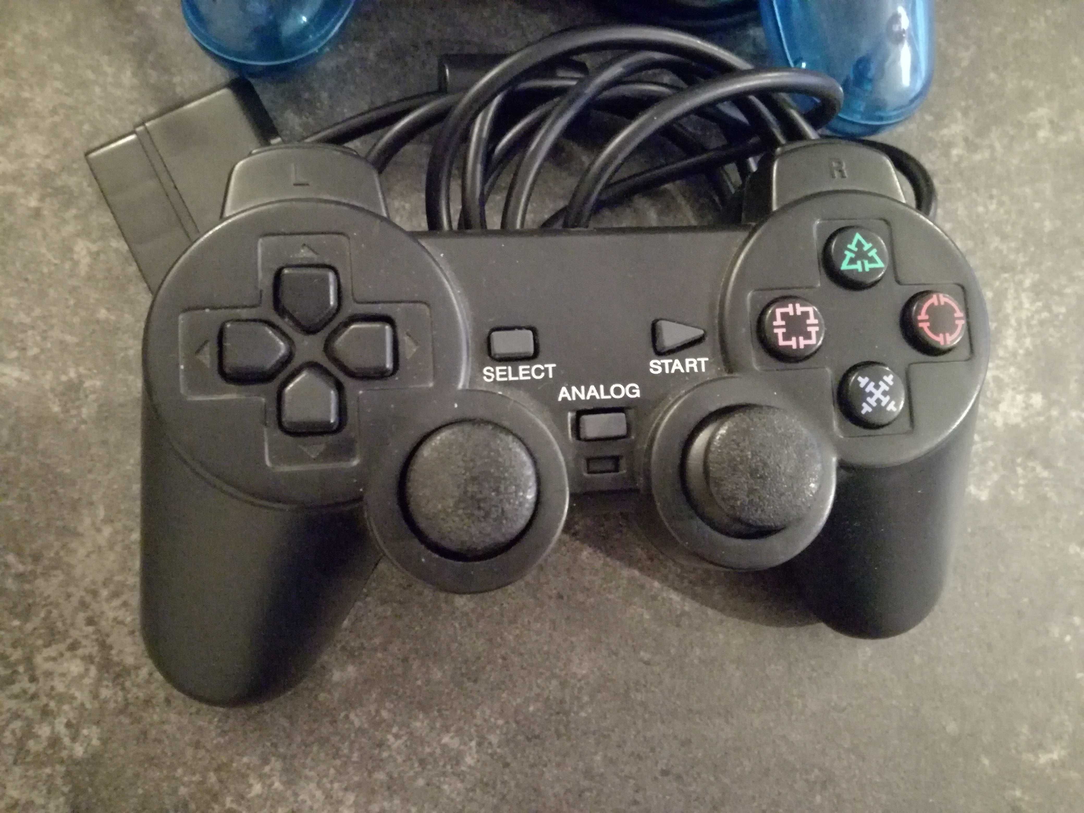 Kontrolery pady do Sony PlayStation 2 ala Dualshock 2 (1 bez wibracji)