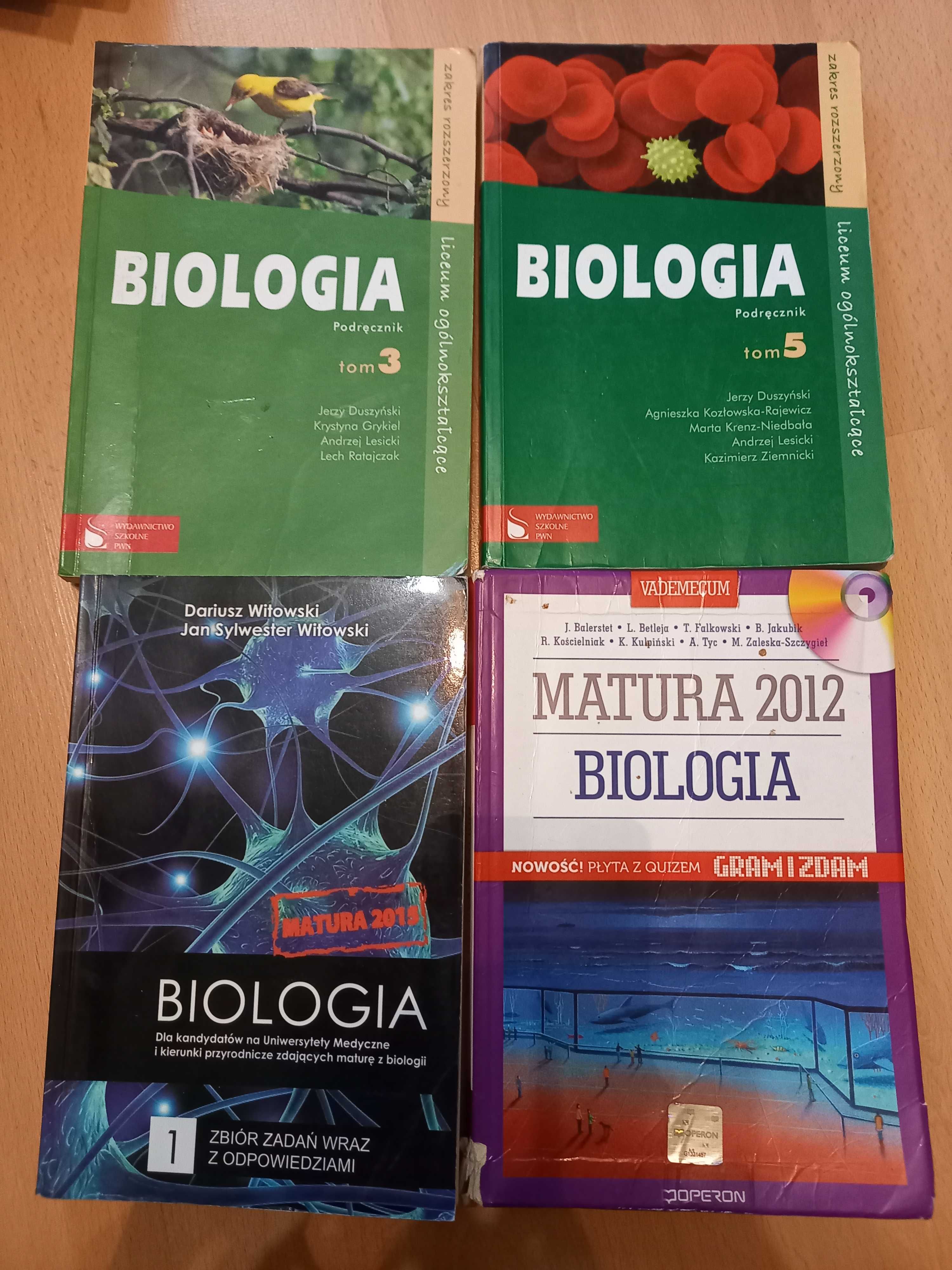 Podręczniki biologia  MATURA