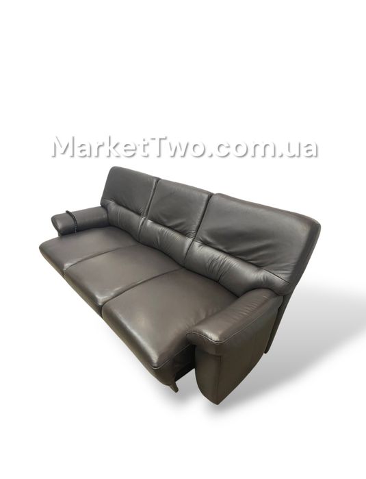 Кожаный, шкіряний диван 3-ка зі спальним місцем ( 120603 ) * Homolla *