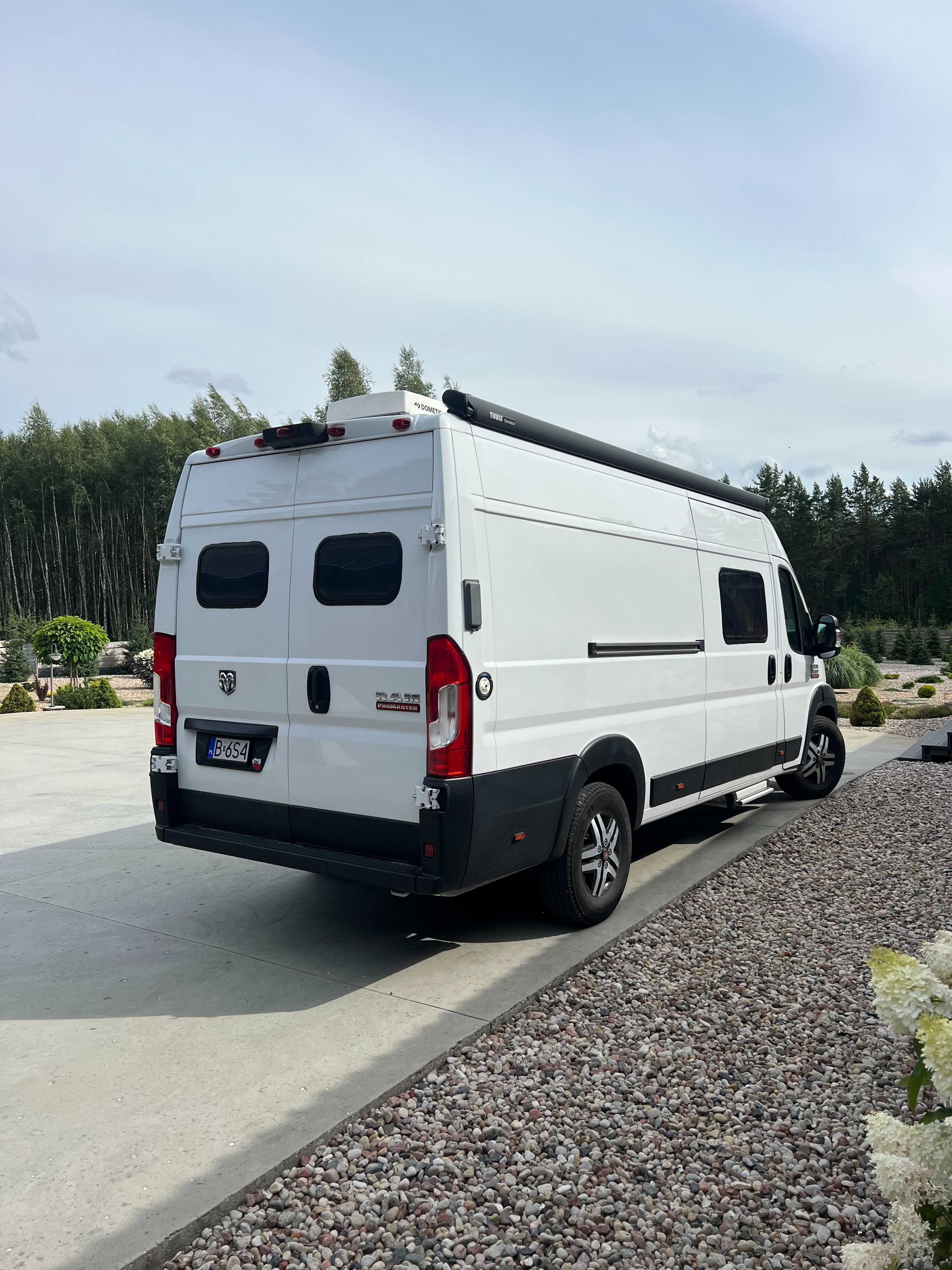 Kamper RAM Promaster Fiat Ducato Automat. LPG faktura VAT cena  brutto