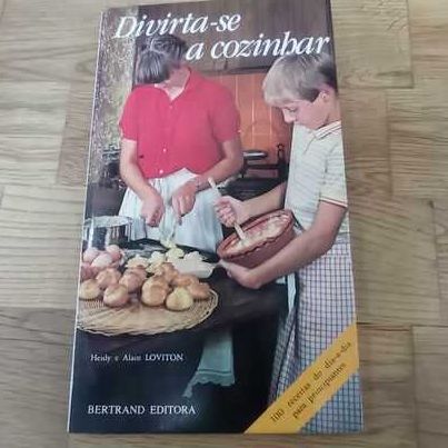 vendo livro divirta-se a cozinhar