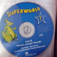 SUPERWORLD 1: piosenki, wierszyki, historyjki | Audio CD