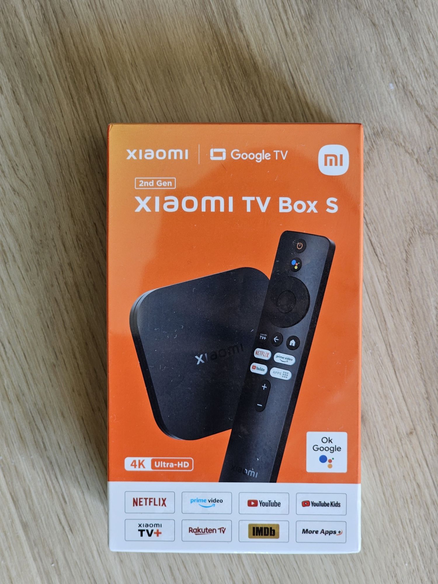 Xiaomi TV Box S 4k Ultra ( Nova / Selada ) com Garantia