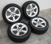 Alufelgi Mercedes 16 dwie szerokości opony Good Year 2019r Super Stan