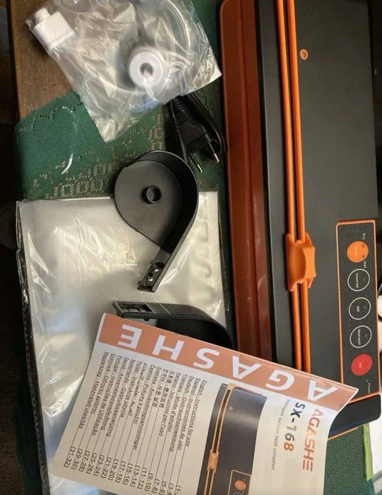 Вакууматор сухих и влажных продуктов