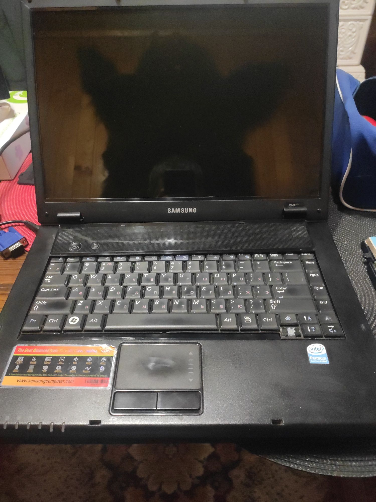 Ноутбук Samsung r60 plus