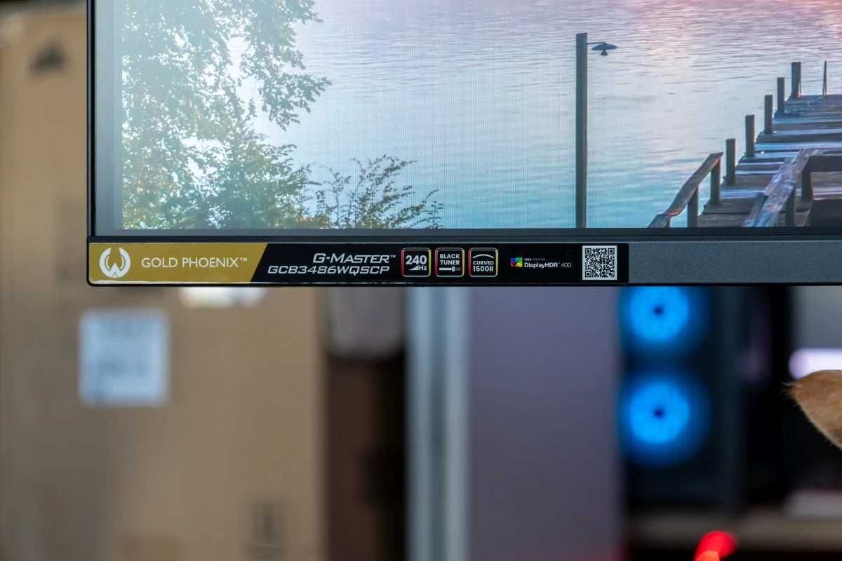 34-calowy zakrzywiony monitor iiyama G-Master GCB3486WQSCP-B1 240 Hz
