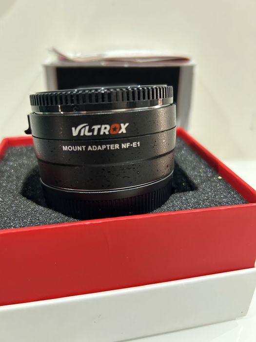 Adaptador viltrox  sonyE -Nikon af