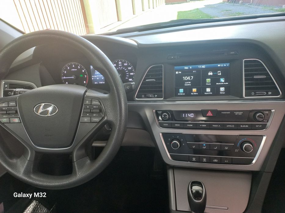 Hyundai Sonata 2017, 2.4 бензин, білий перламутр