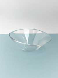 komplet 10 miseczek szklanych geometryczny kształt
