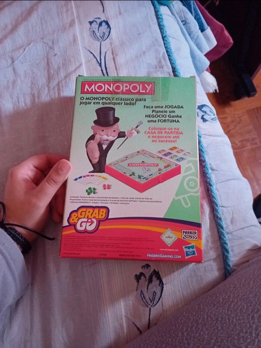 Jogo de monopoly mini